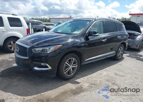 2017 Infiniti Qx60 из США, поврежденный, VIN 5N1DL0MN1HC501922